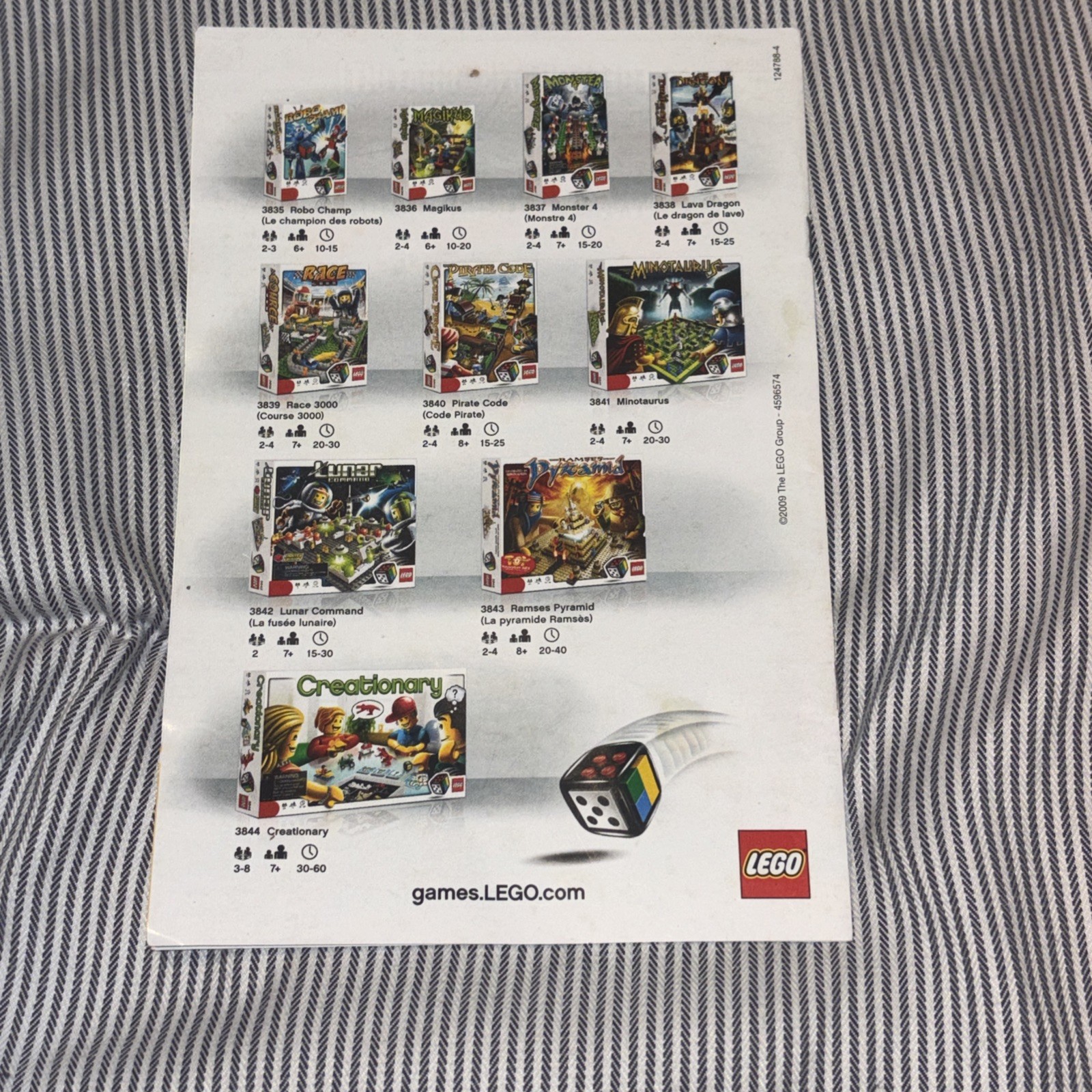 LEGO Games: Creationary (3844)