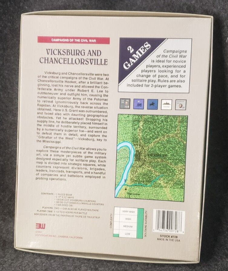Campaigns of the Civil War Gettysburg and Chancellorsville No markers