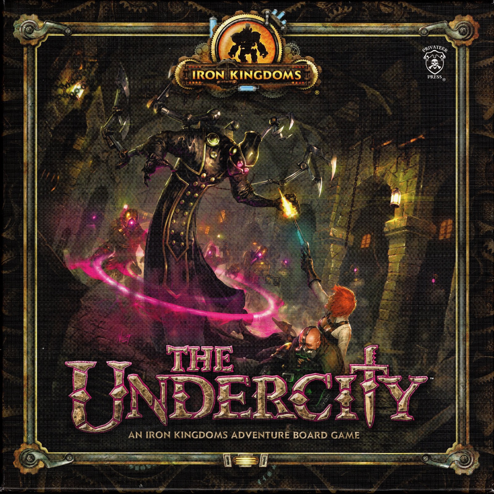 The Undercity: An Iron Kingdoms Adventure – Privateer Press 2015 – Complete VG