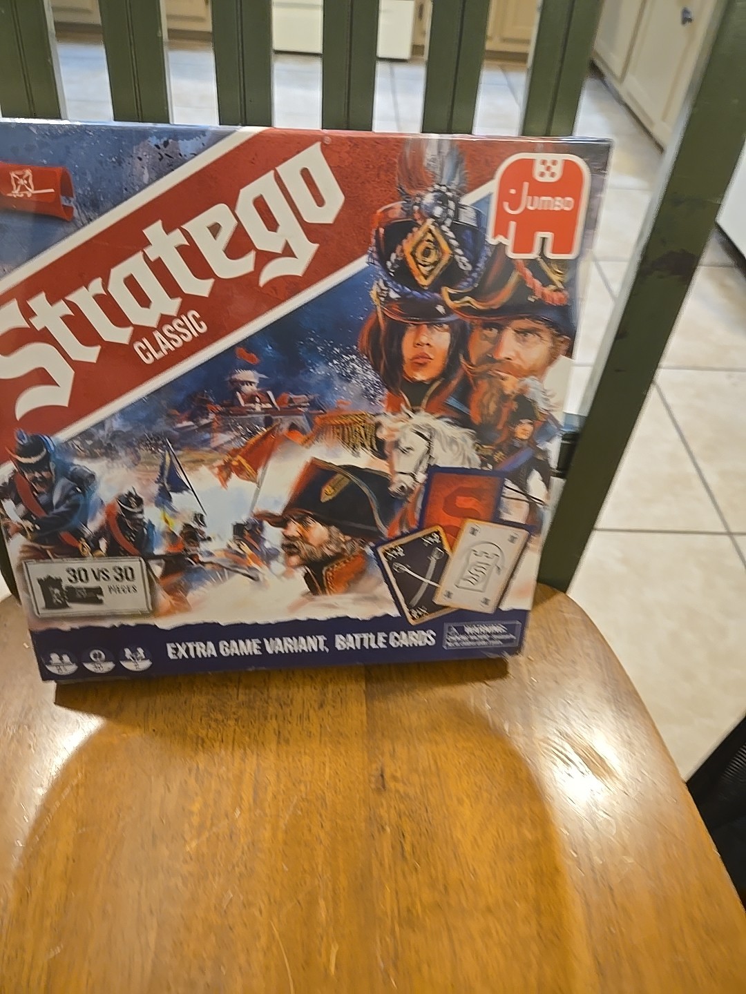 NEW & SEALED! Stratego Classic Board Game War Strategy Game With Battle Cards