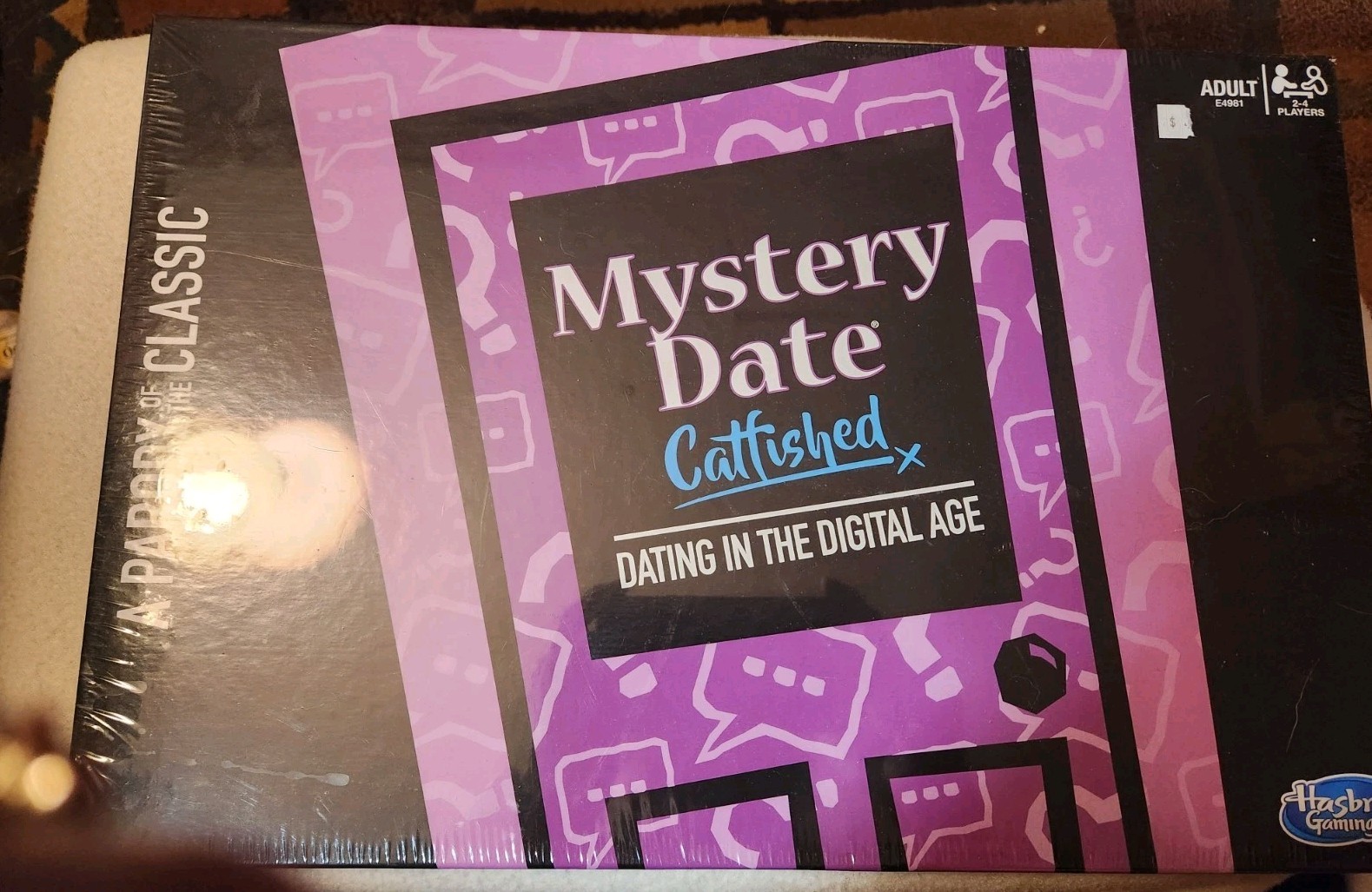 NEW Hasbro Mystery Date Catfished Adult Dating Parody Board Game