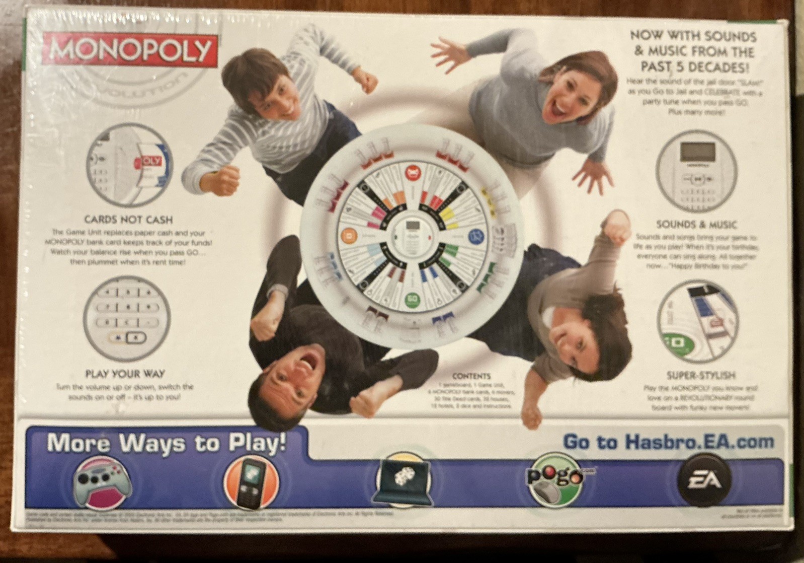 Monopoly Revolution ~ Family Board Game – Sounds & Music 2010 Hasbro Ages 8+ NEW
