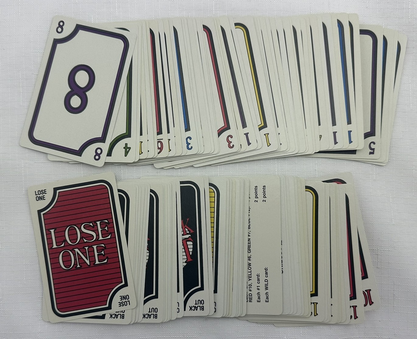1985 Vantage Card Game by Uno Complete in Great Condition FREE SHIPPING