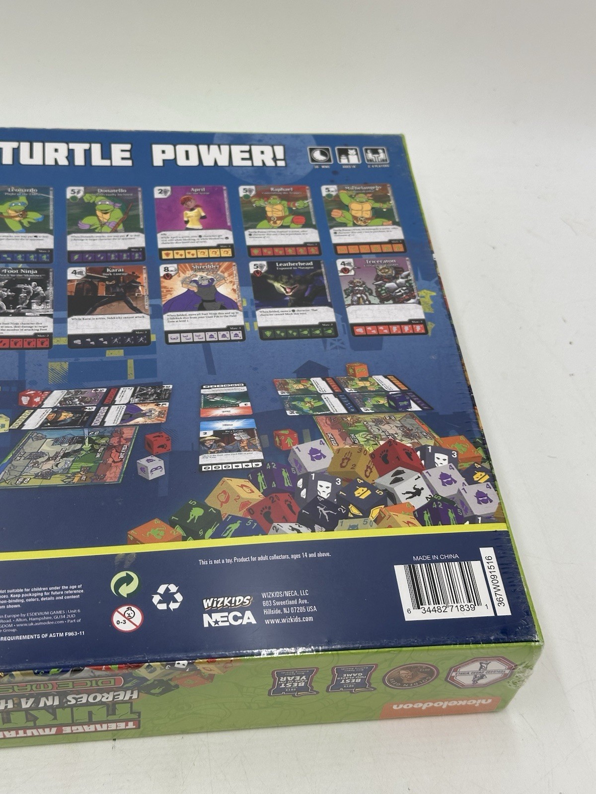 TMNT Heroes in a Half Shell Dice Masters Dice Building Game WizKids NEW 2016
