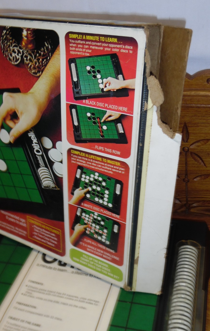 Vintage 1975 Gabriel Othello Game 76390