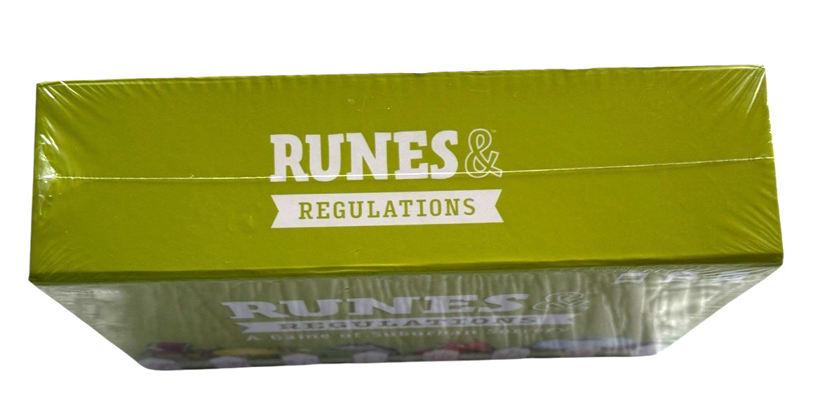 TeeTurtle, LLC Runes & Regulations Strategic Card Game of Suburban Sorcery