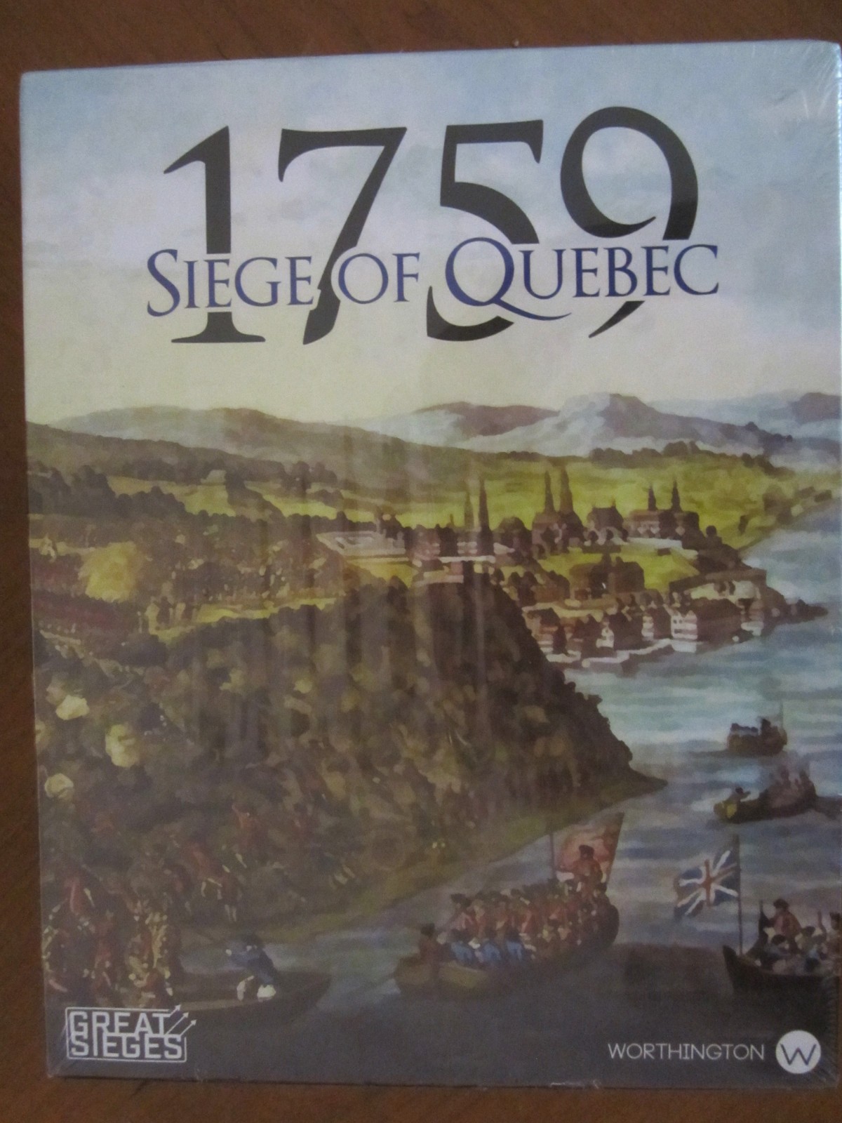 Worthington Wargames 1759 – Siege of Quebec (1st Ed) Shrink wrap
