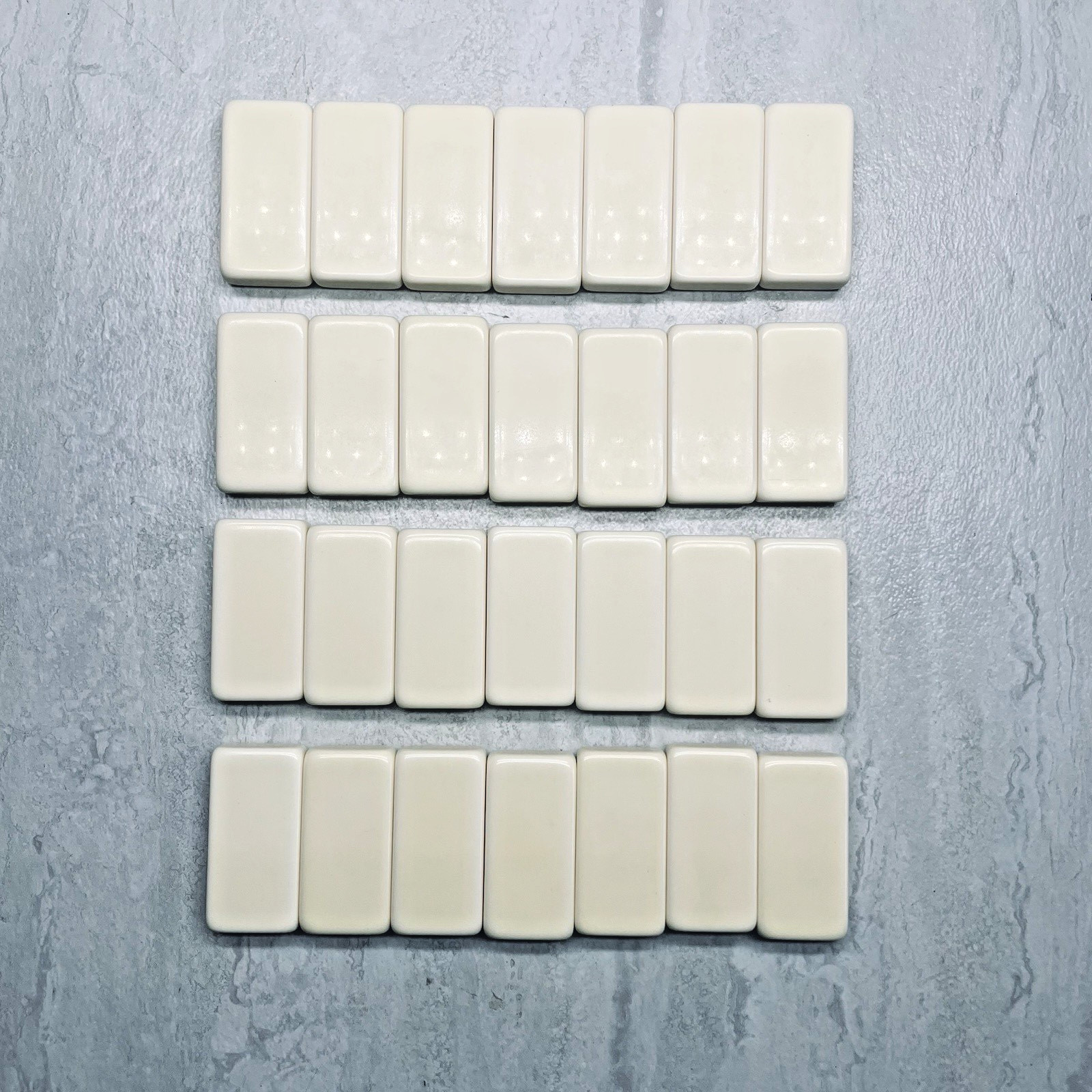 Puremco Marblelike Dominoes Jumbo Super Thick Giant Face 1632