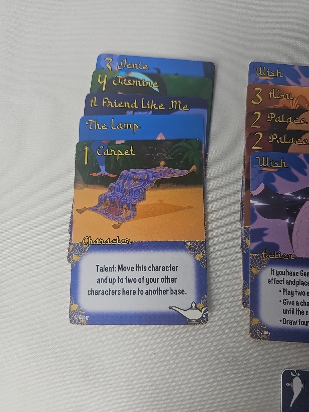 Smash Up DISNEY Aladdin Faction Pack – Alderac Entertainment REPLACEMENT SET