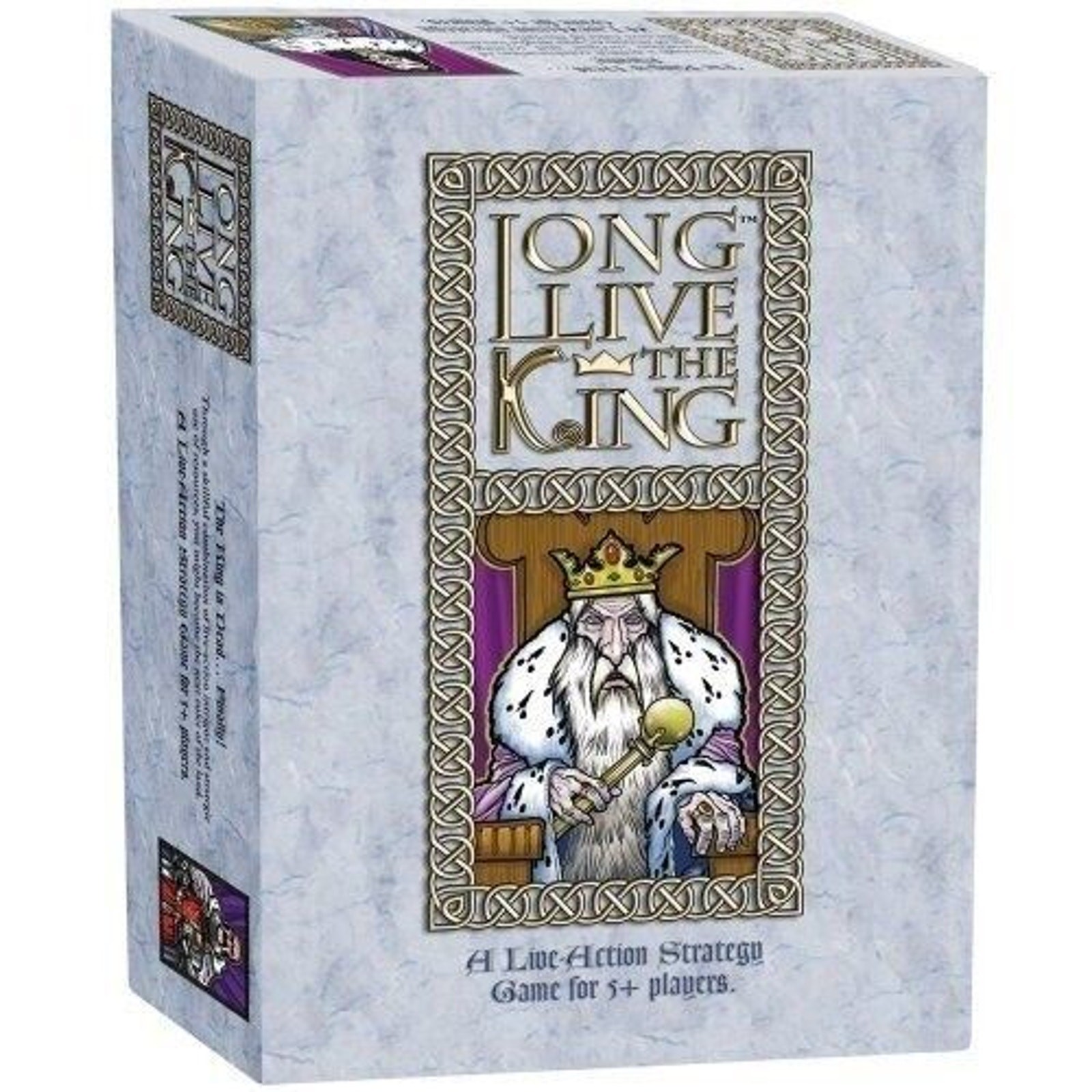 White Wolf Long Live the King Strategy Board Card Game – NEW
