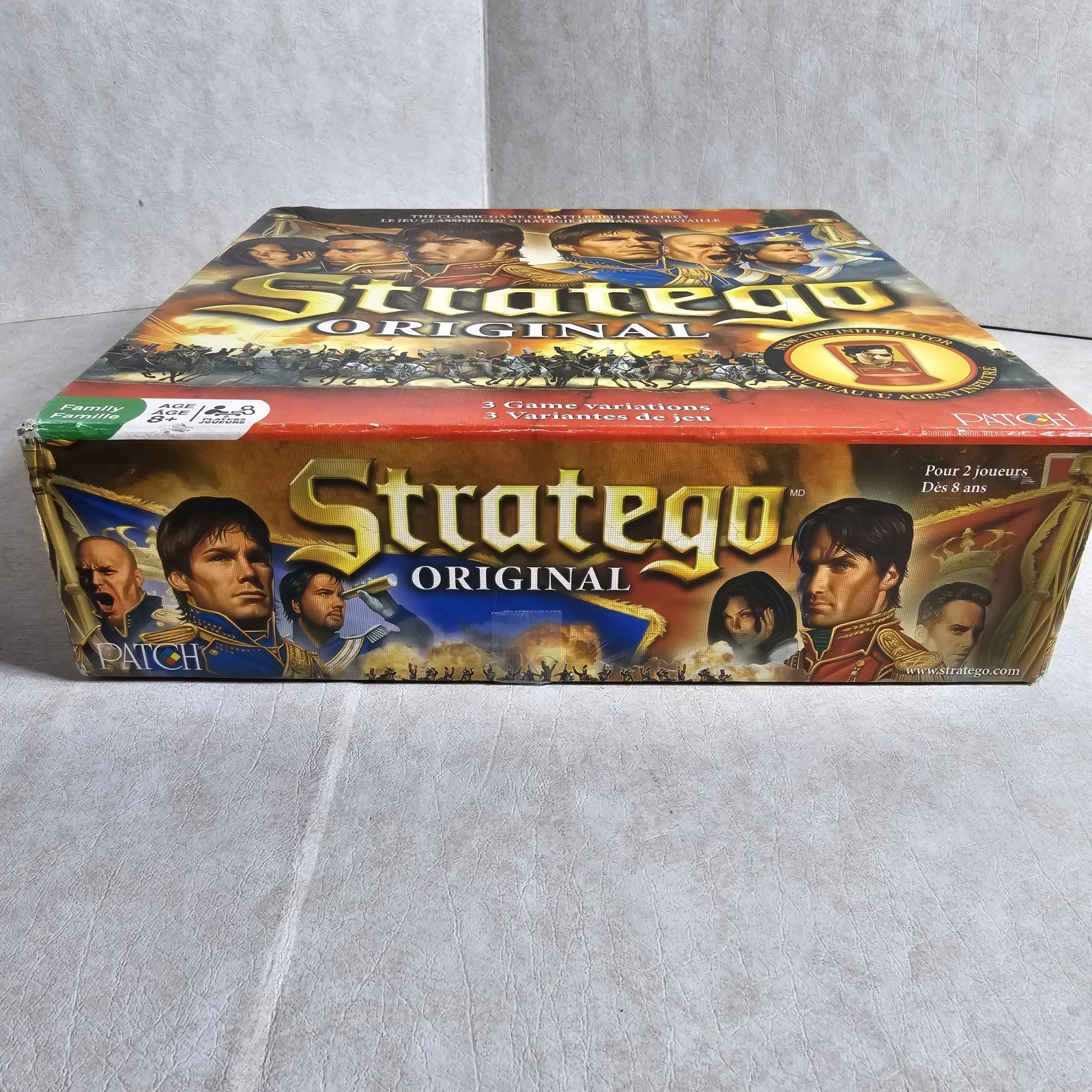 Royal Jumbo Patch Stratego Original Battlefield Strategy 2014 Complete Pre-owned