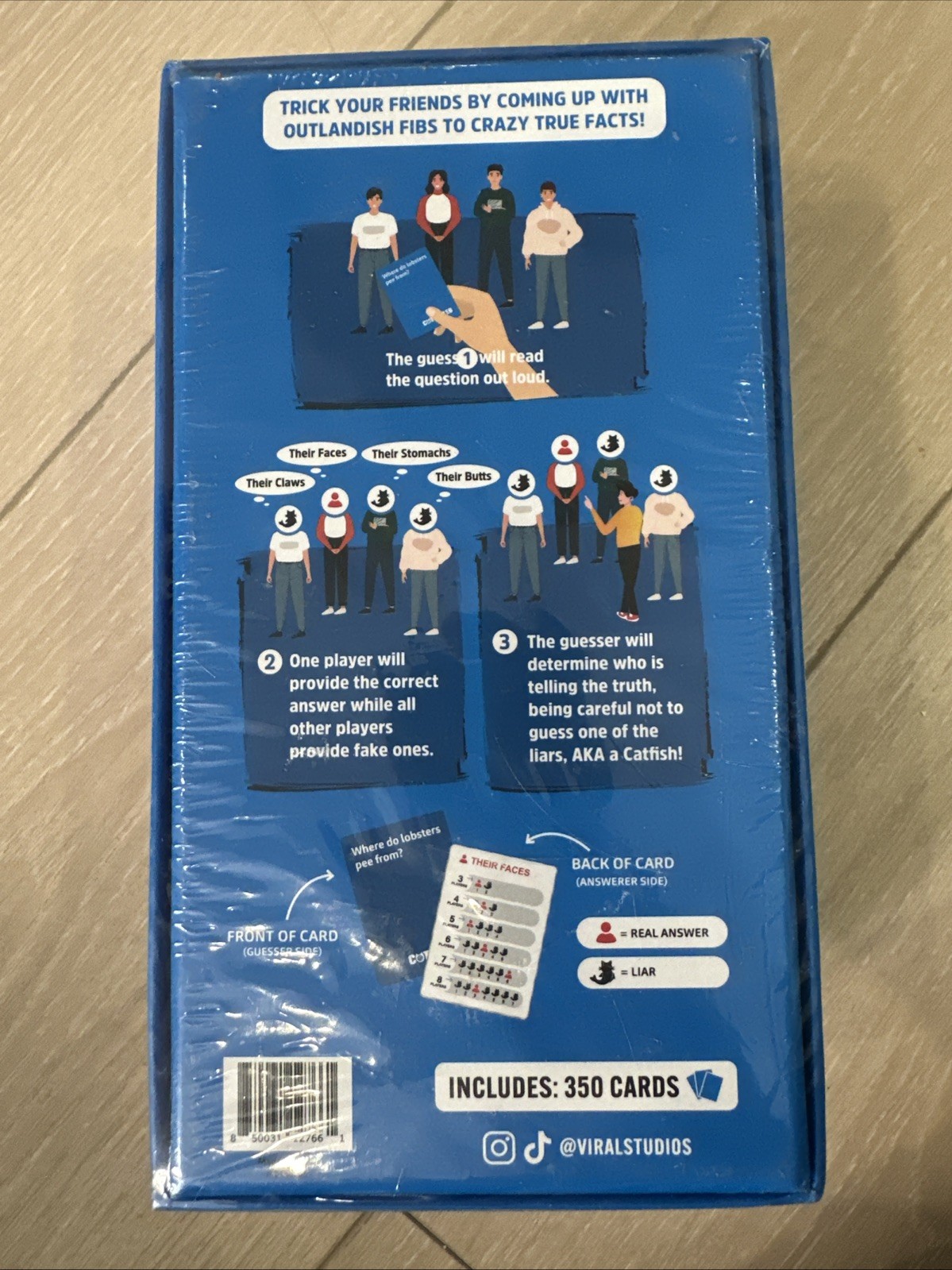Viral Studios Catfished Hilarious Party Bluffing Game For Adults & Teens
