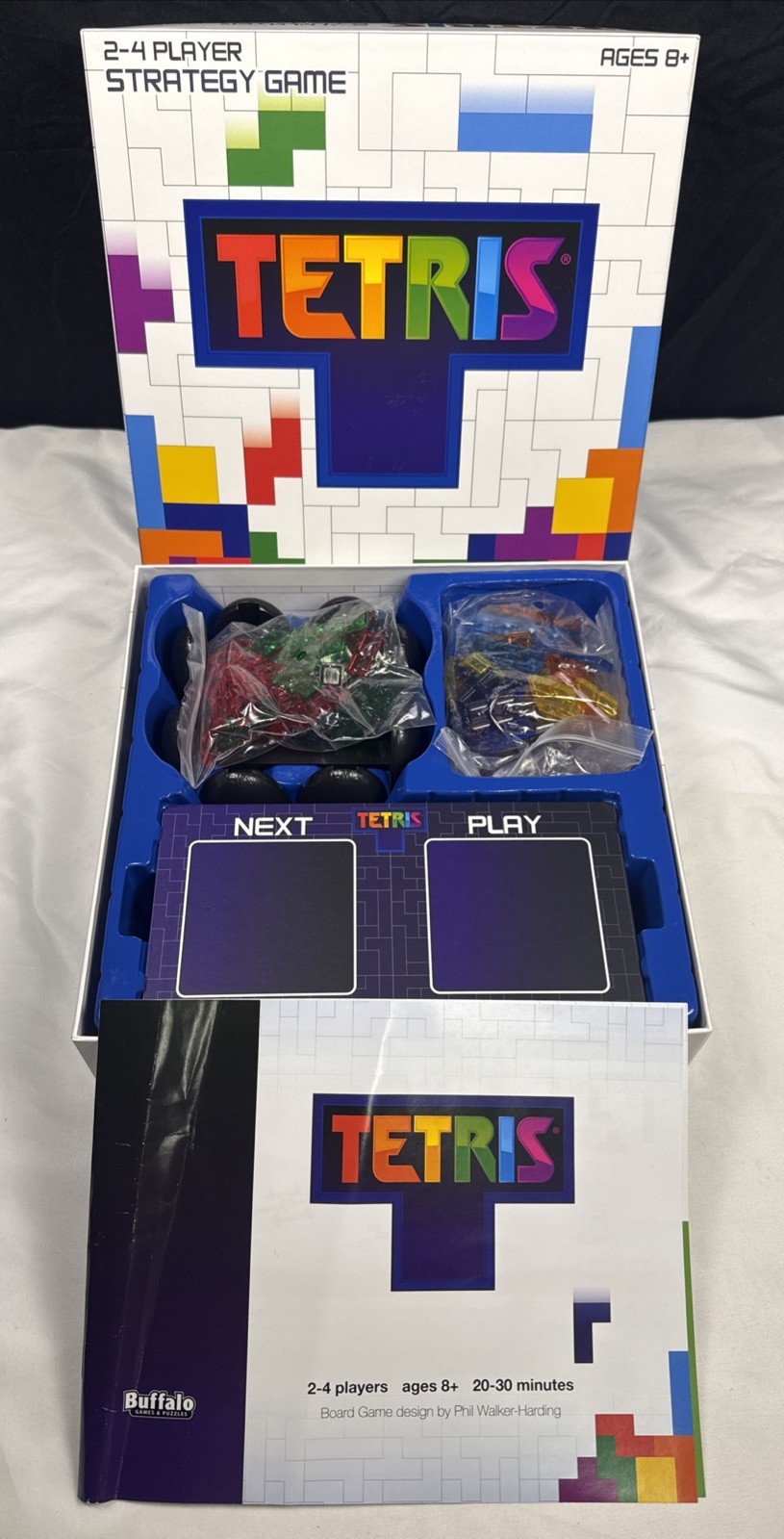 Tetris Head-To-Head Multiplayer Strategy Game 2-4 Players Classic Game
