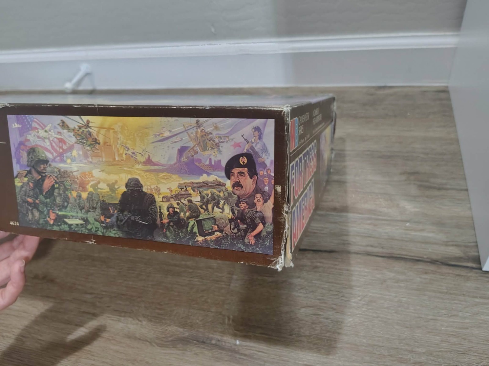 Fortress America The US Under Attack Board Game 1986 Milton Bradley Near Comp.