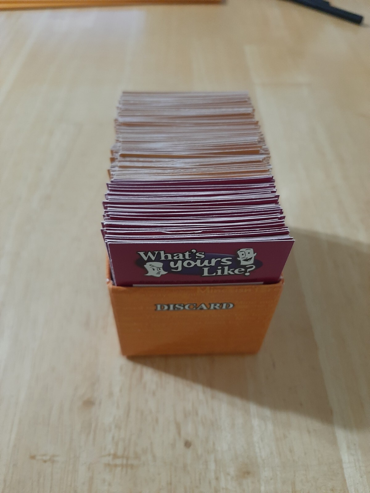What’s Yours Like? Board Game. Used. The Game that Tells it Like It Is. Ages 12+