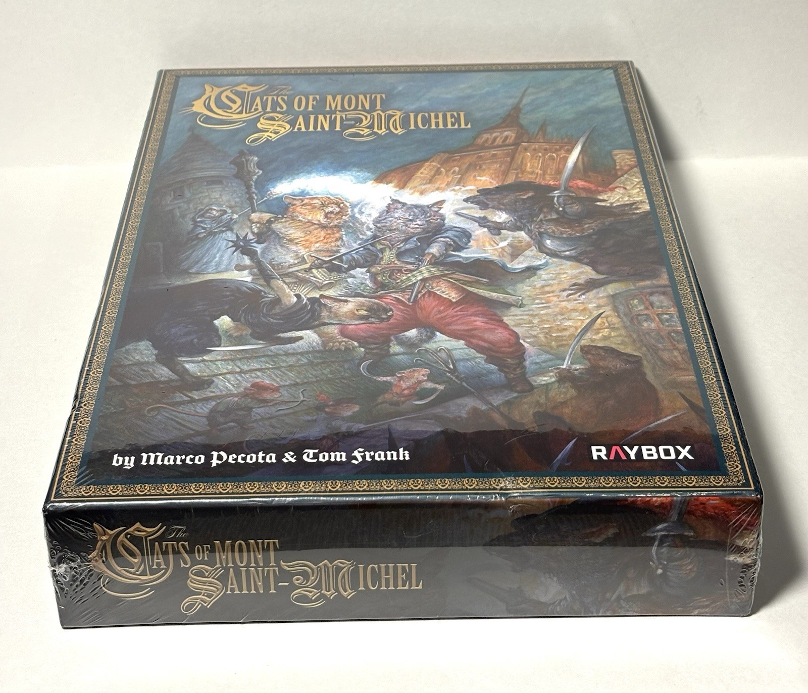 The Cats of Mont Saint-Michel Board Game Raybox Marco Pecota Tom Frank New