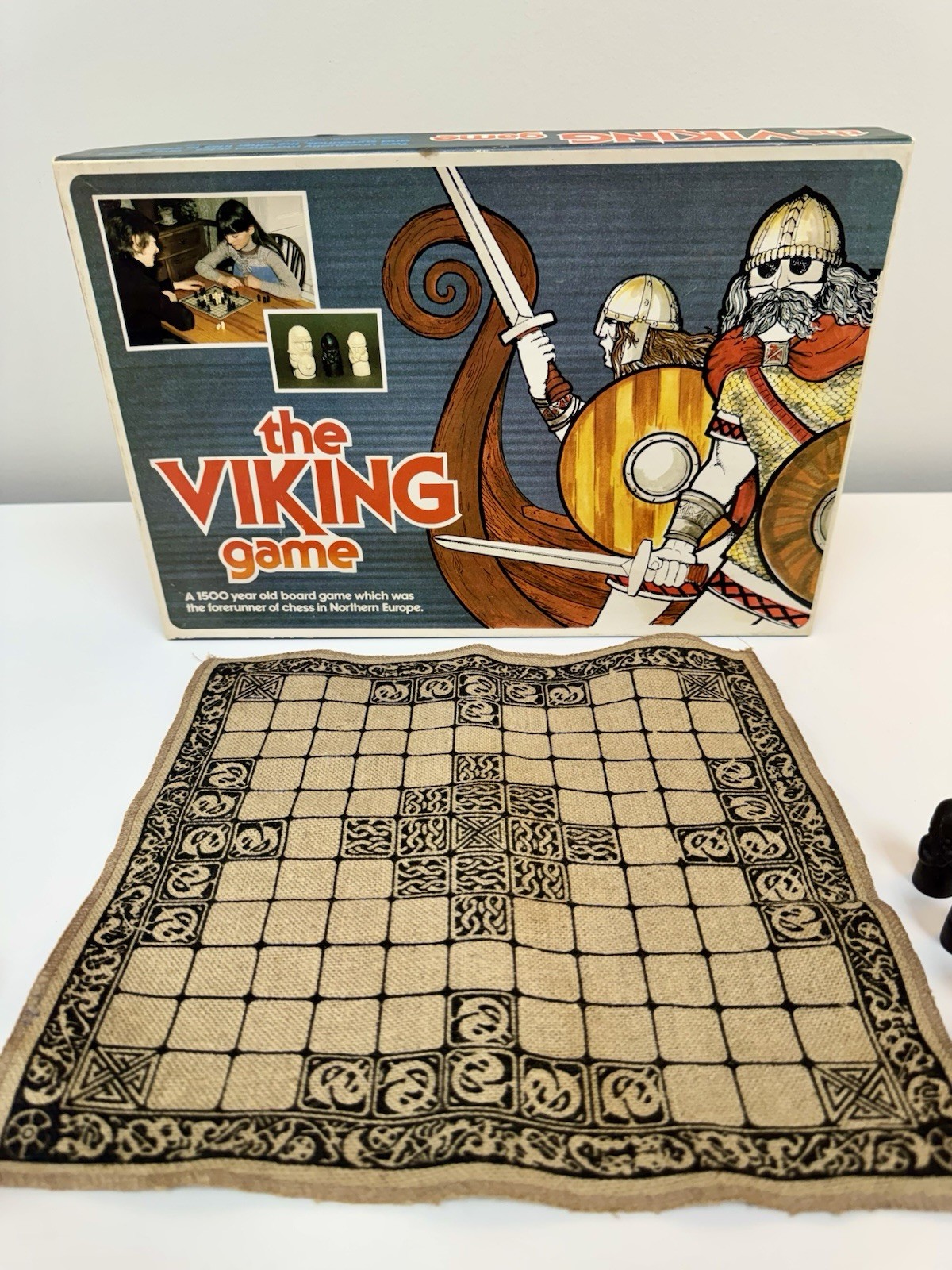 HNEFATAFL – The VIKING GAME 1981 by History Craft Made In England 100% Complete