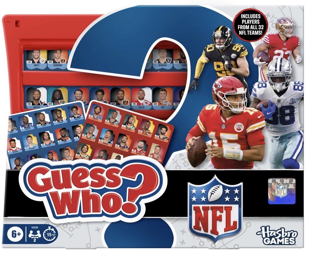 Guess Who? NFL Edition Board Game | Officially Licensed NFL Game – NIP 🇺🇸