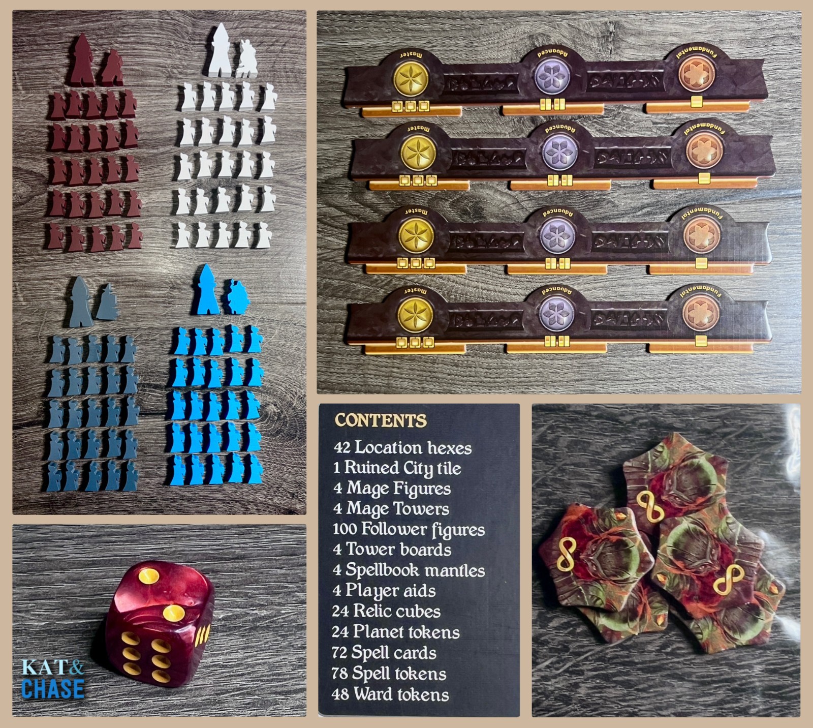 Archmage Board Game by Starling Games Complete Excellent Tim Heerema
