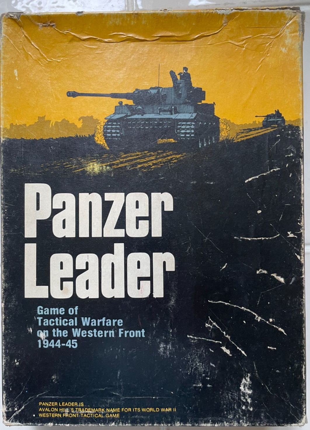 Panzer Leader – Avalon Hill Bookcase Game – Complete – Good Condition