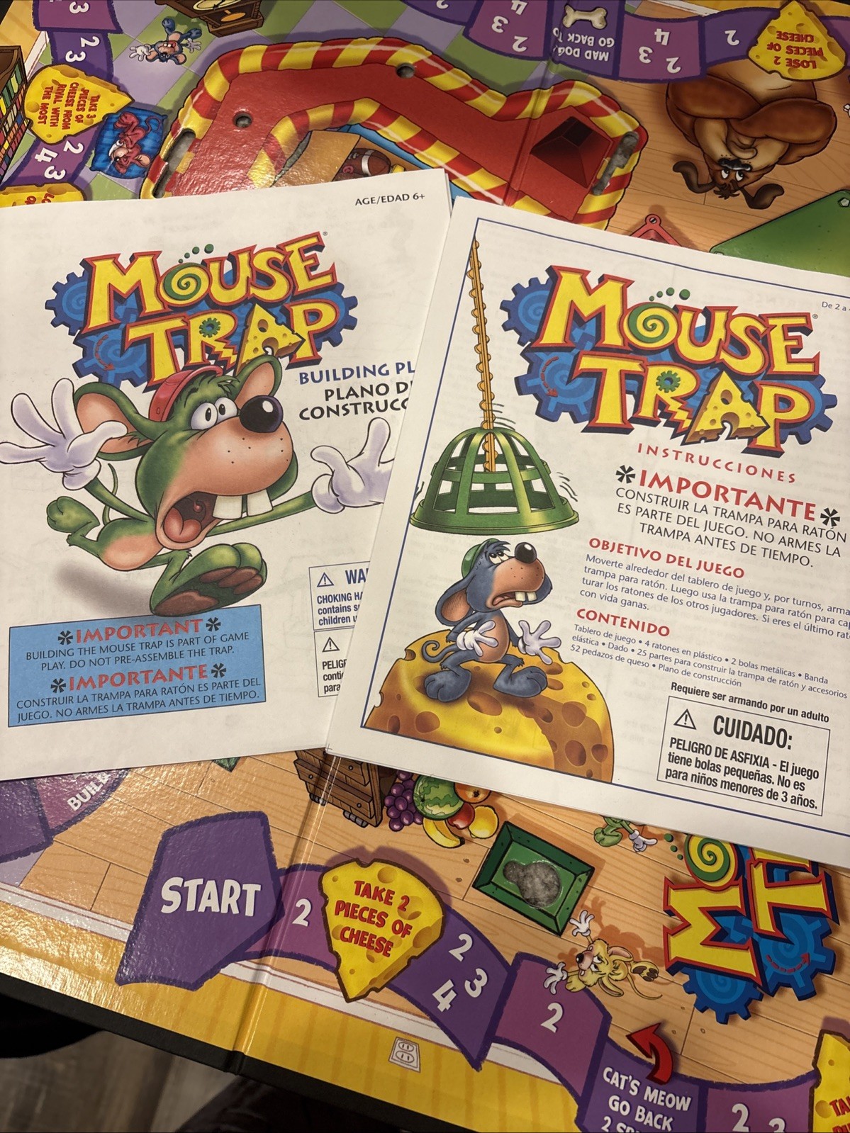Hasbro 04657 Gaming Mouse Trap Board Game