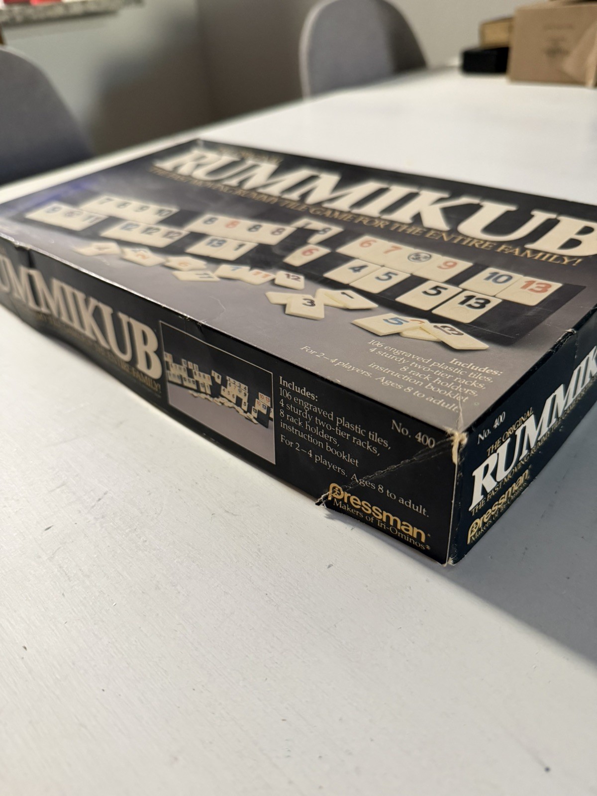 Vintage ~The Original Rummikub Rummy Tile Game ~by Pressman ~ 1980~ Complete