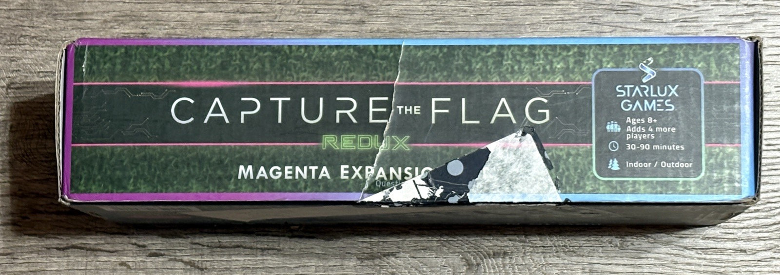 Starlux Games Capture the Flag Redux: Magenta 3-Team Expansion Set Light Up Game