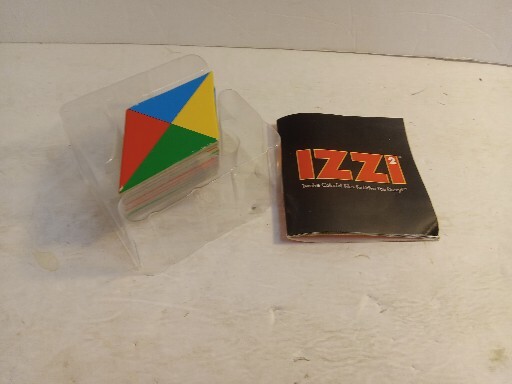 1993 Binary Arts IZZI 2 PUZZLE TILE GAME=1 player= with pieces/box/booklet