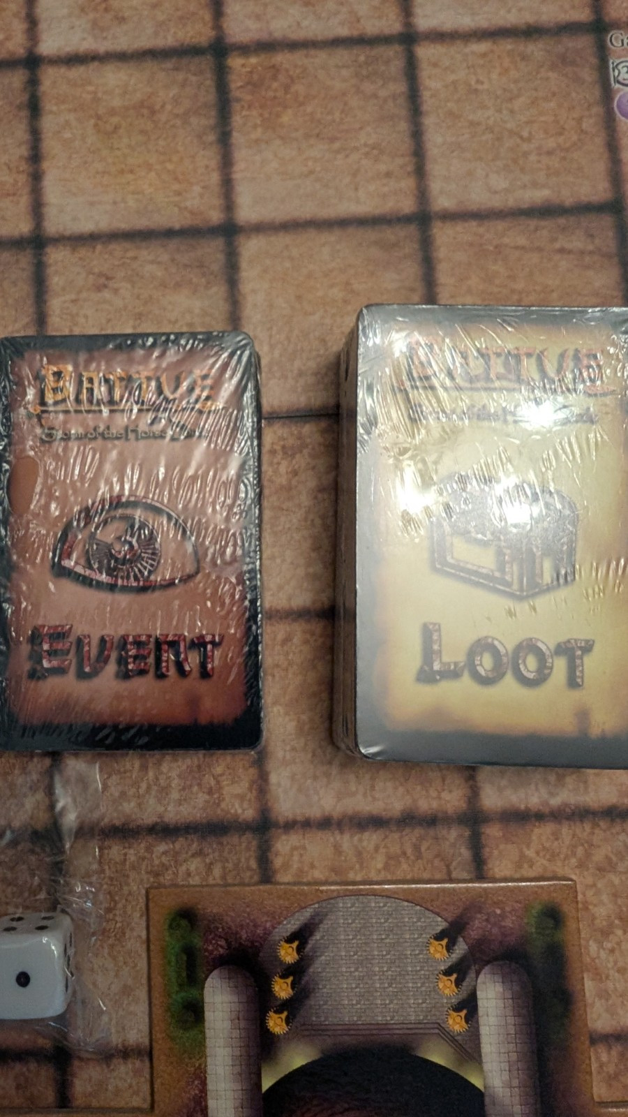 Battue: Storm of the Horse Lords & Walls of Tarsos Exp. Board Game – Complete!
