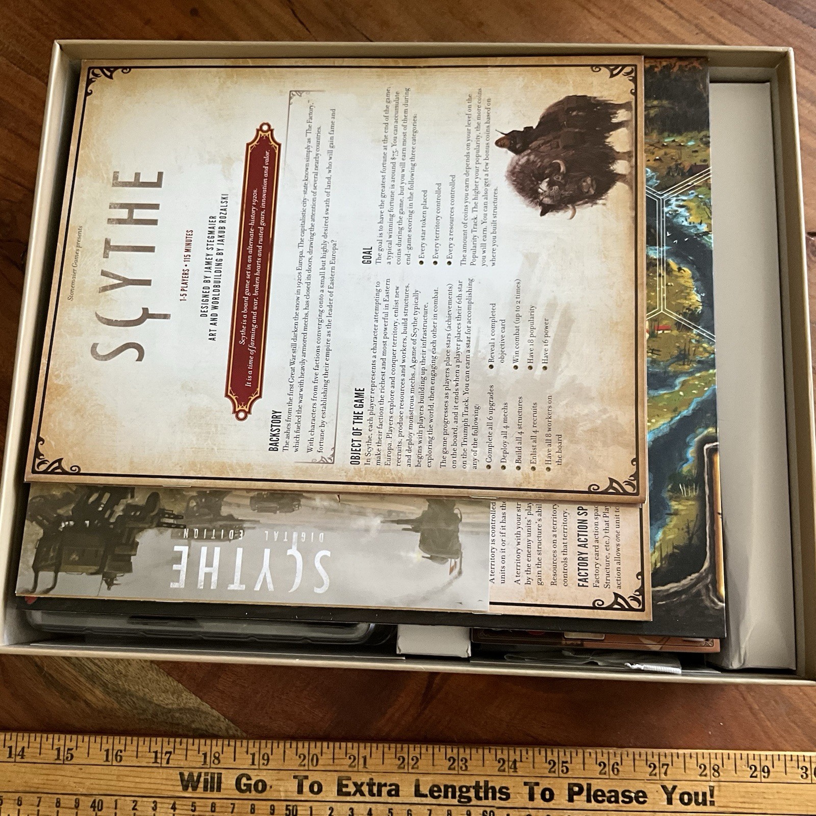Scythe Board Game Stonemaier COMPLETE Adult Owned