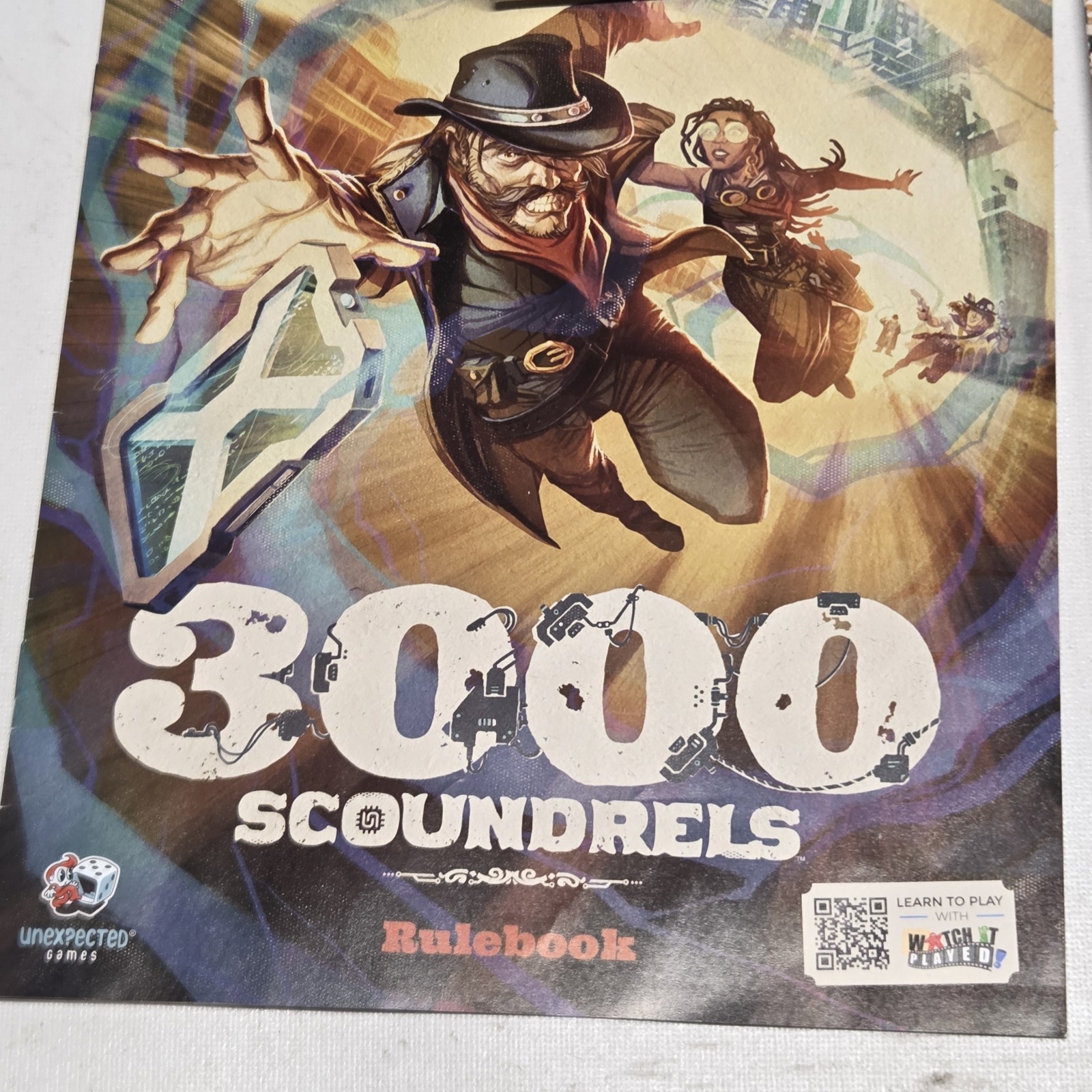 3000 Scoundrels Board Game – Wild West Strategy Game for 2-4 Players, Ages 12+