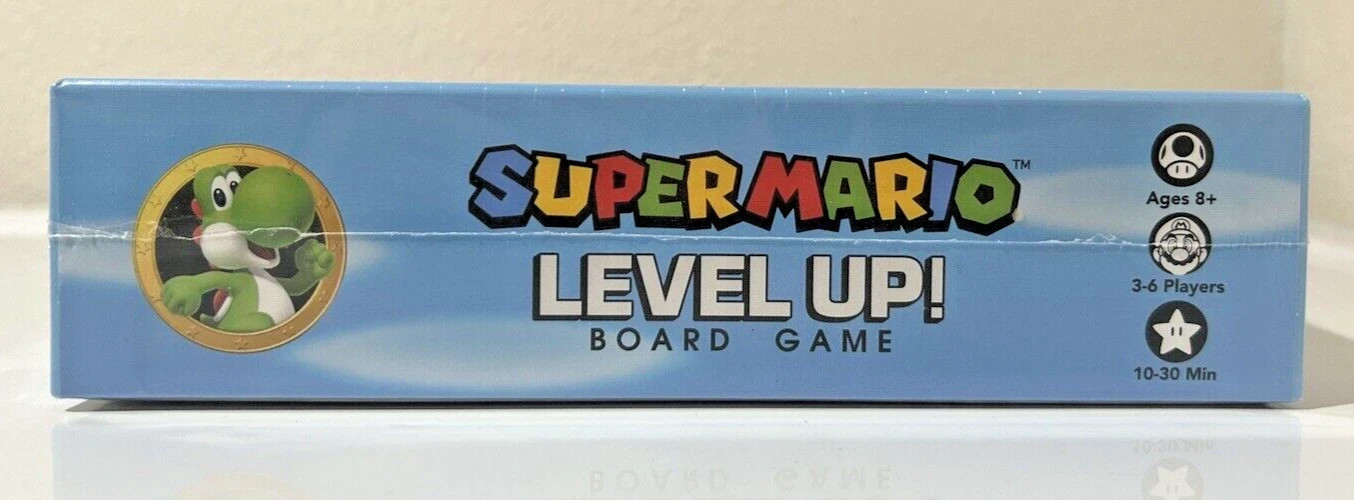 Super Mario Level Up! Board Game USA Multi Level Board Game Brand New Sealed