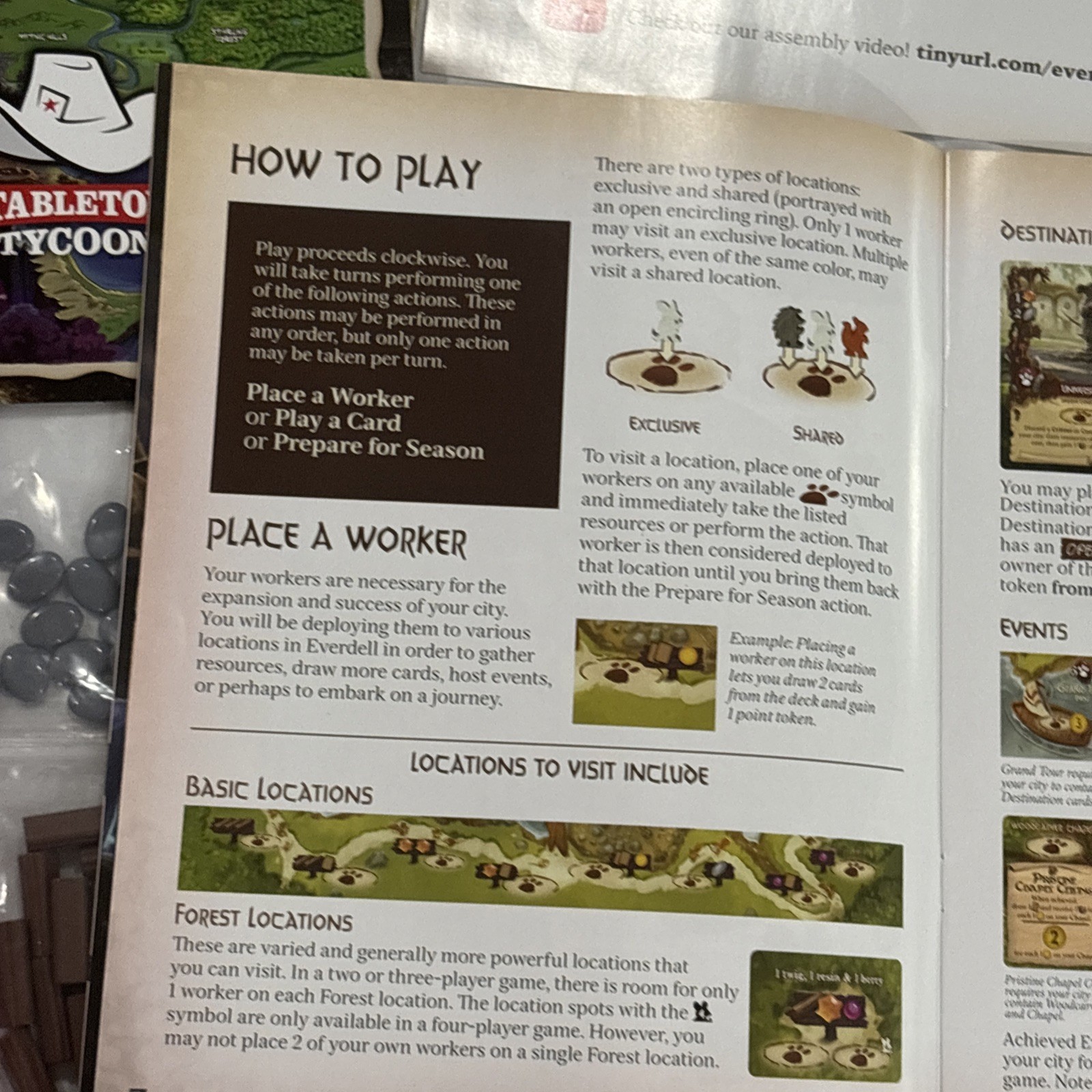 Everdell 3rd Ed., Board Game Starling Games, 2022 (Played 1x) All PCs Counted