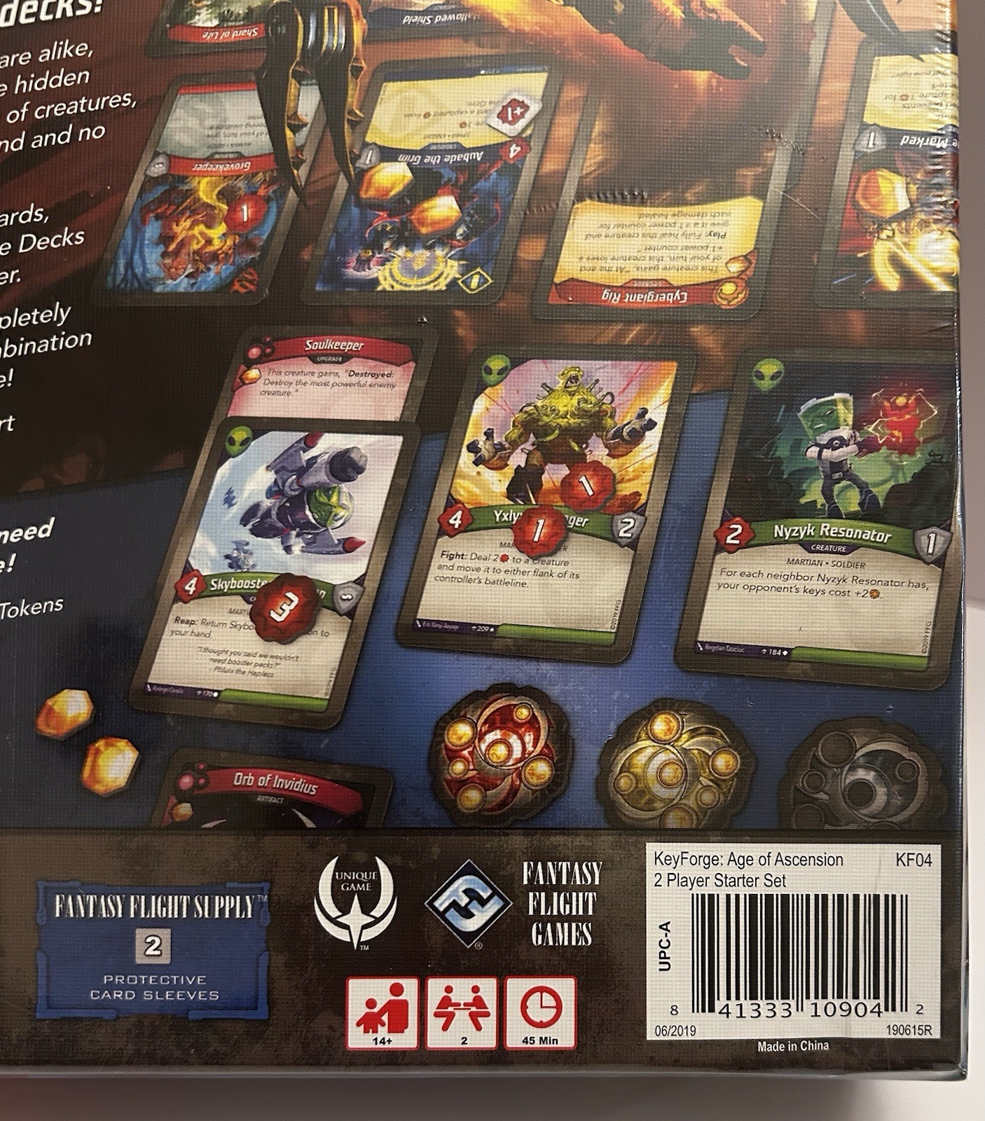 KeyForge Age of Ascension Starter Set SEALED 2019 w/ 2 Unique Archon Decks