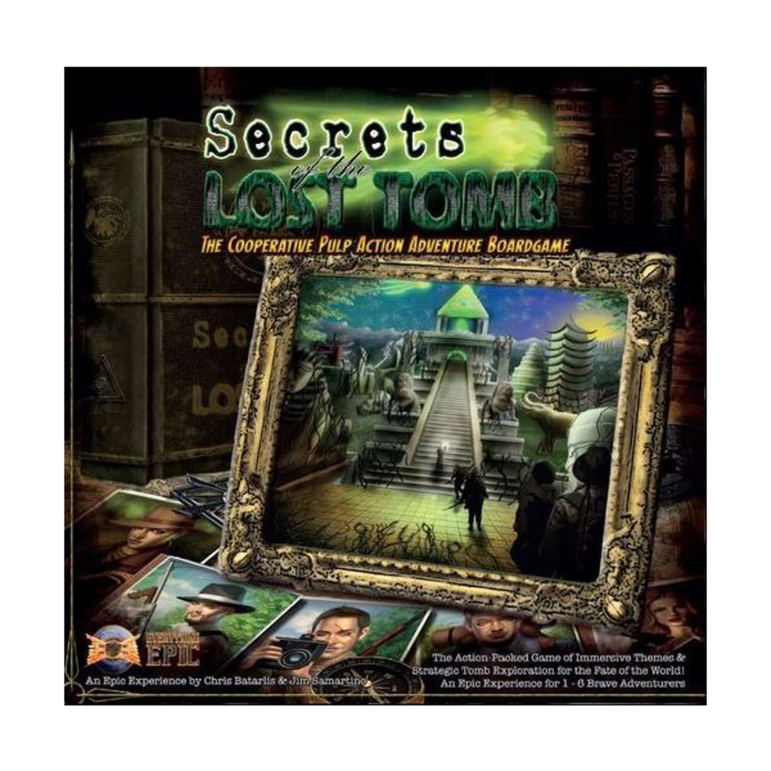 Everything Epic Boardgame Secrets of the Lost Tomb (2nd Ed) Box Fair/NM