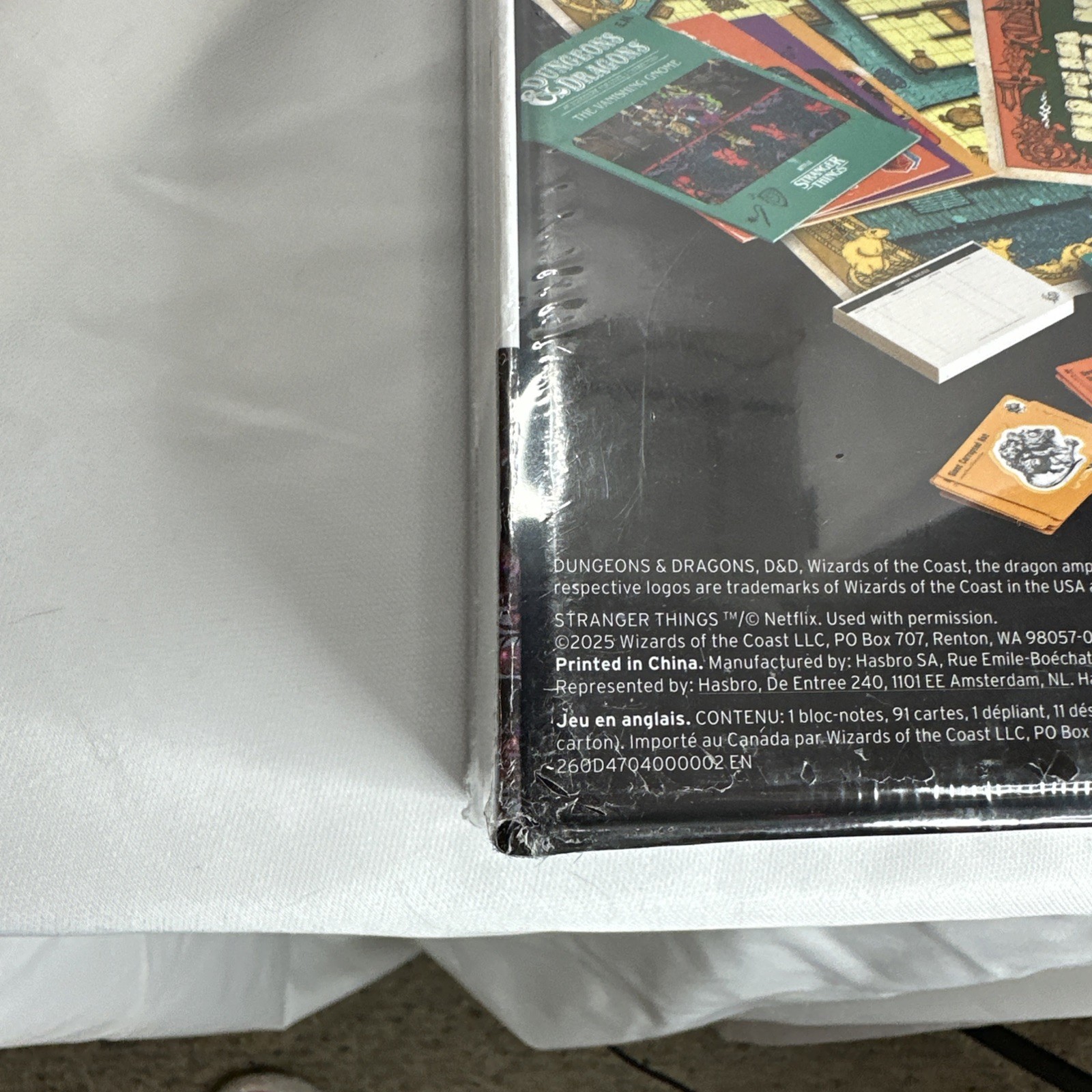 Dungeons & Dragons: Stranger Things: Welcome to the Hellfire Club New Sealed (B)