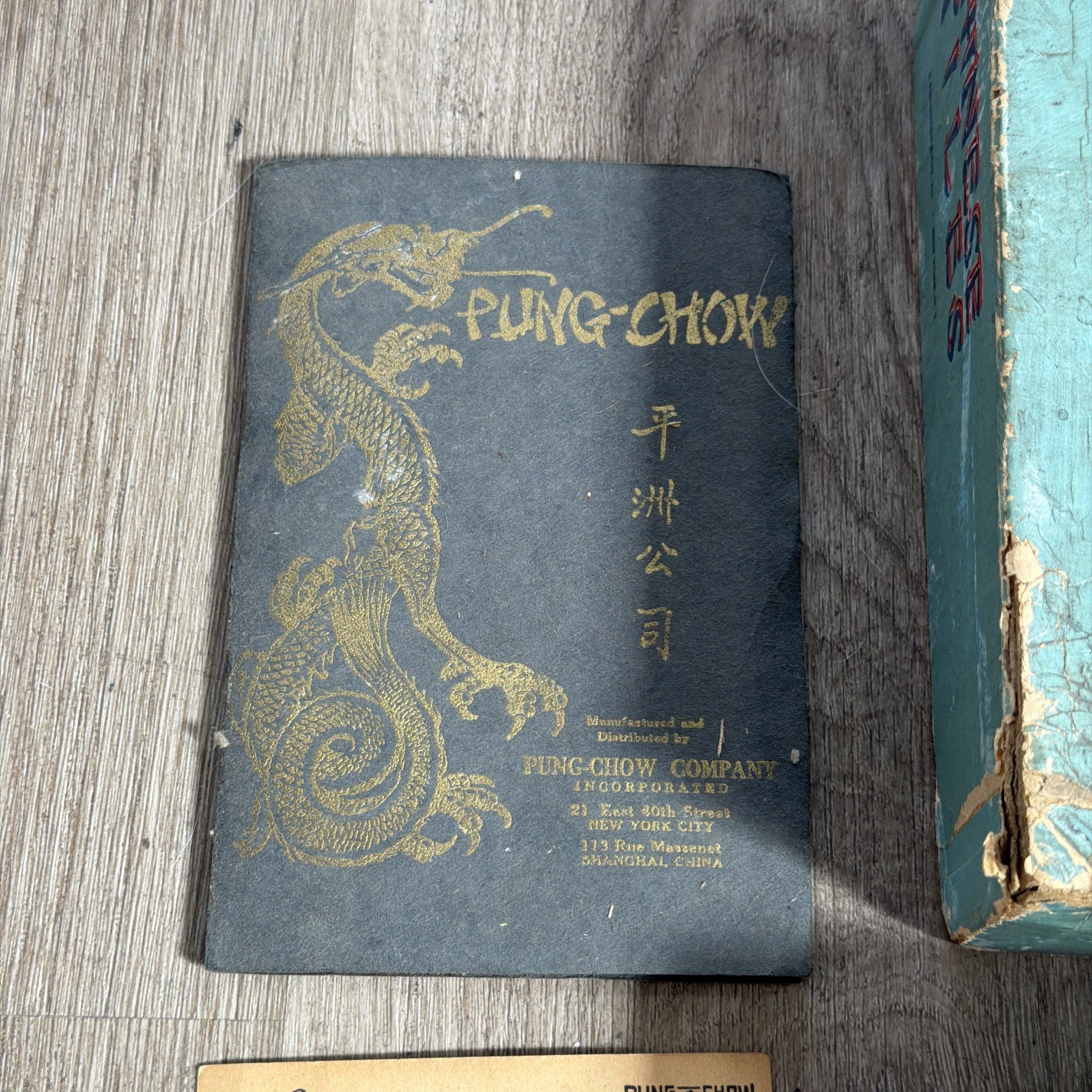 Vintage Chinese Tiles Game Wooden 1939 J Pressman & Co Mah-Jong Mahjong Rare HTF