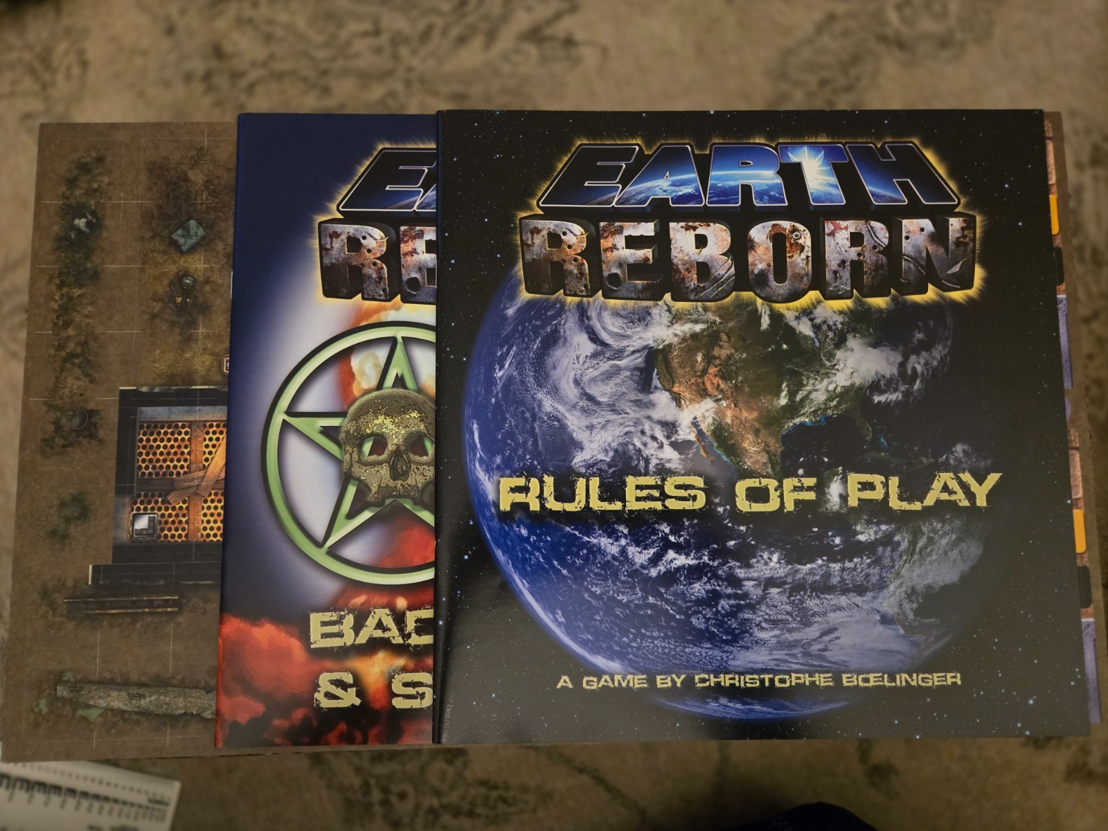 2010 Ludically Earth Reborn Board Game by Z-Man Games New Unpunched