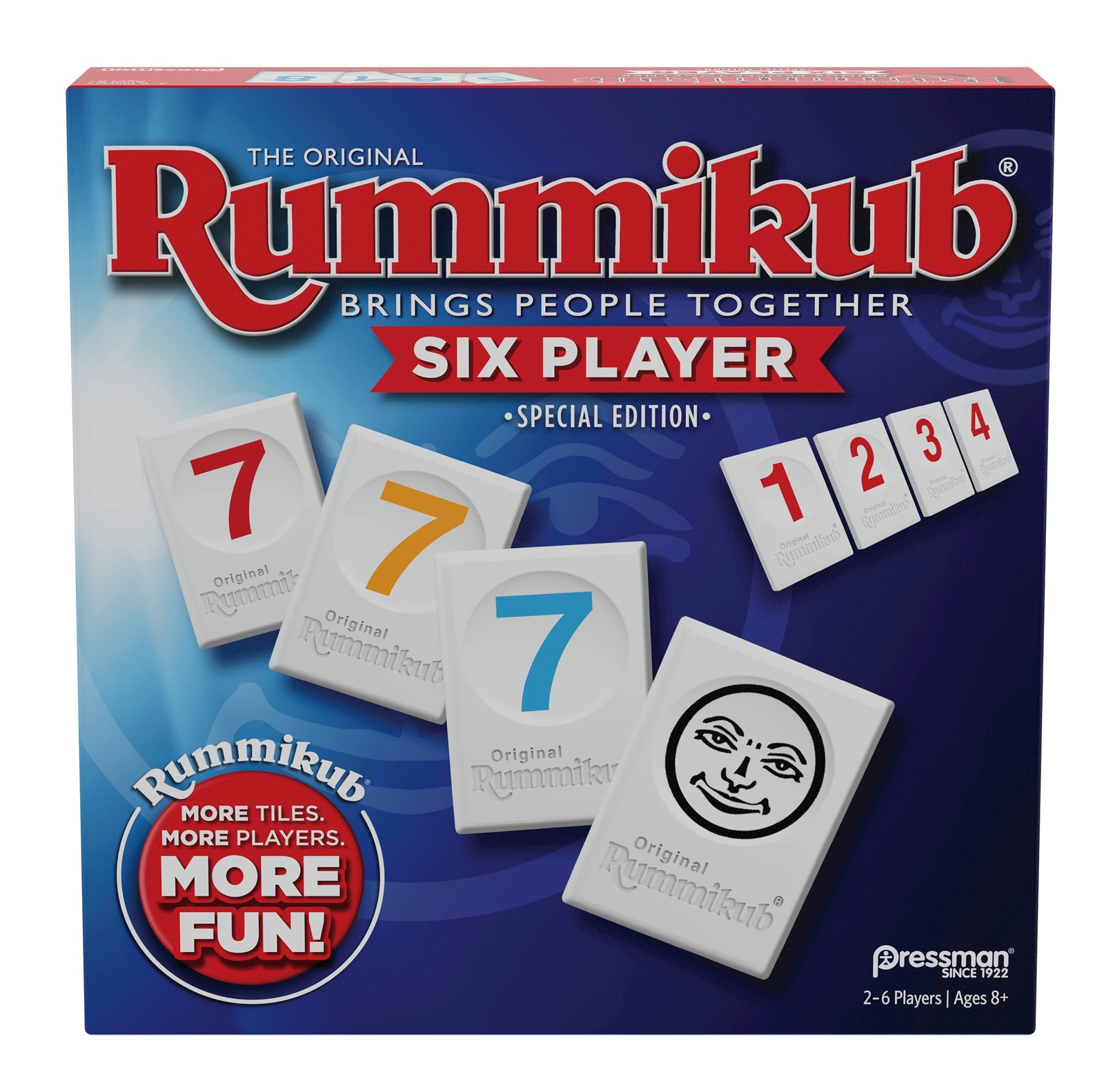 Rummikub Classic Game for 2 to 6 Players Easy to Learn Fun Strategy Game