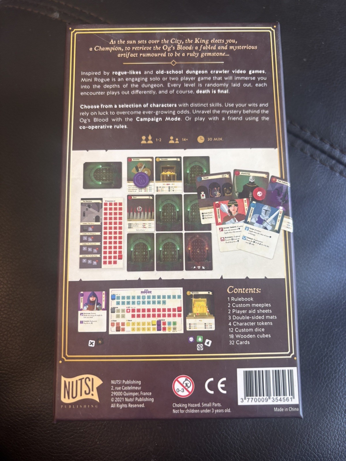 Mini Rogue Complete Collection + 4 Sealed Expansions Promo Dice Bag Kickstarter