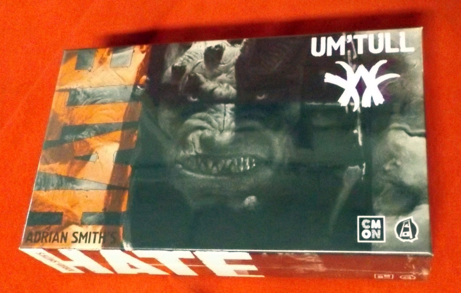 hate board game cmon w/add ons new condition