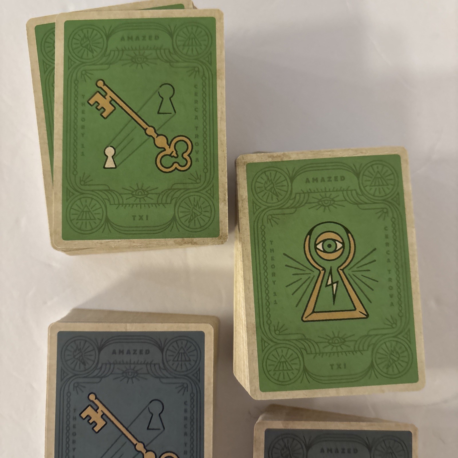 AMAZED the Game COMPLETE Theory11 2018 Neil Patrick Harris Puzzles Riddles EUC