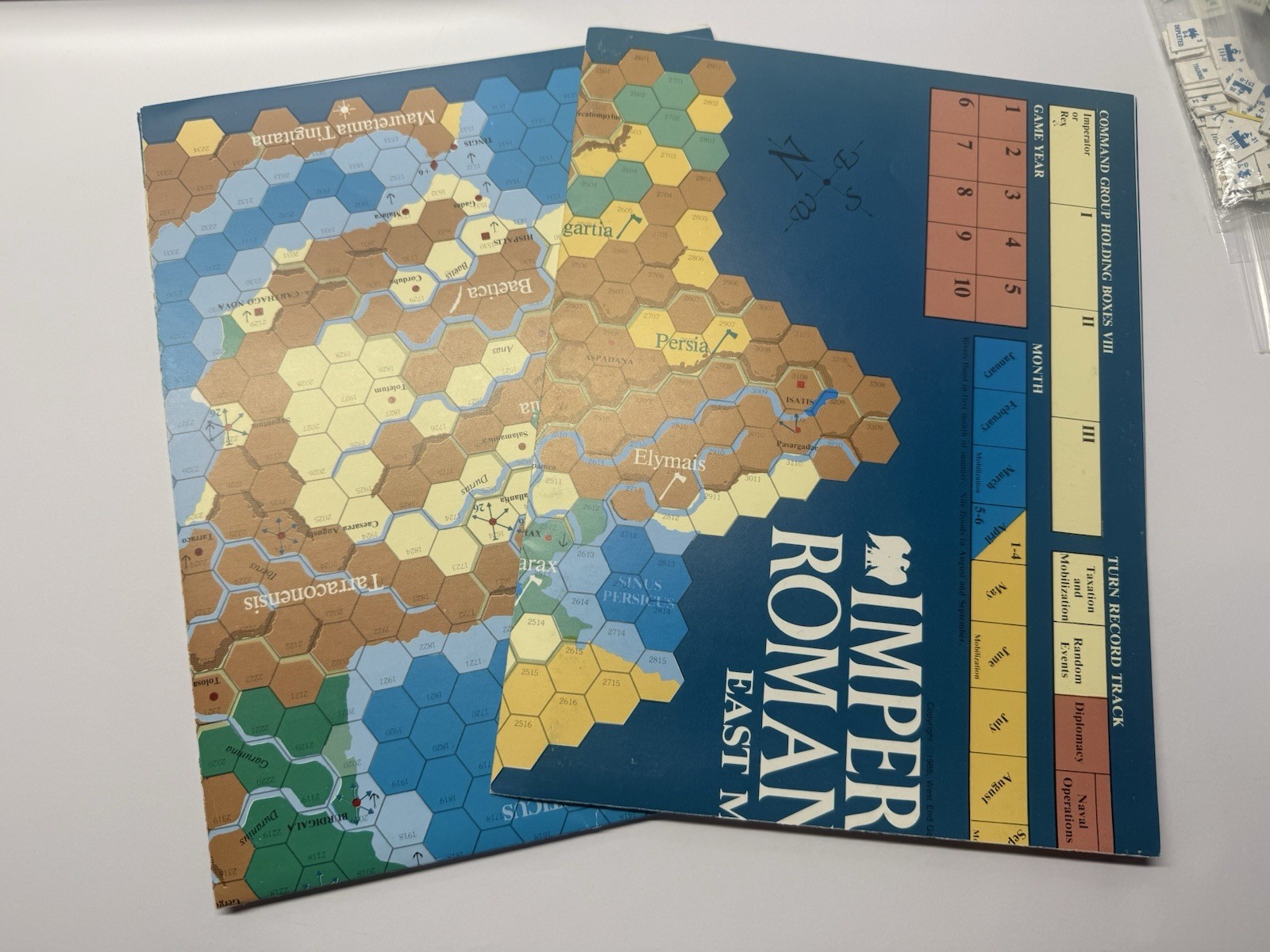 Imperium Romanum II: The Rise and Fall of the Roman Empire West End Games 1985
