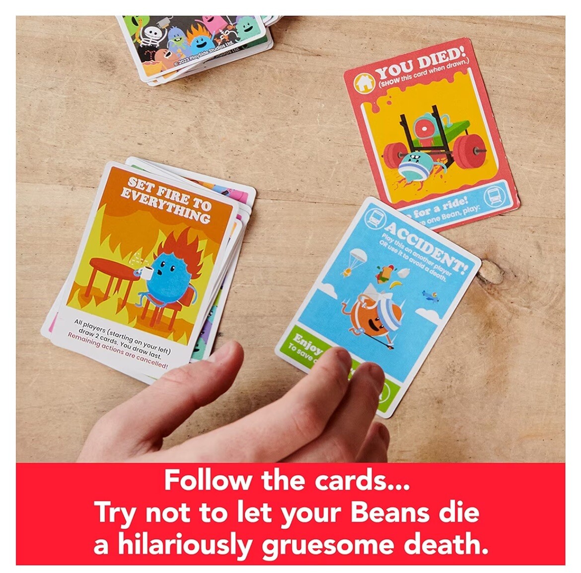 Dumb Ways to Die Card Game Based on The Viral Video Card Games for Adults |