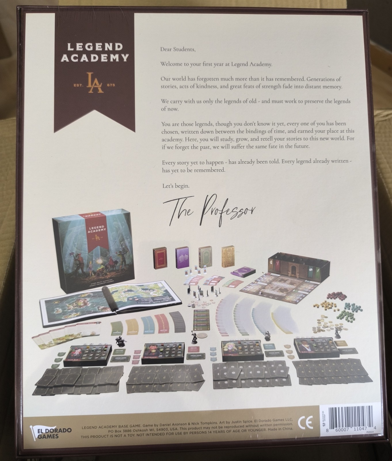 Legend Academy All-In Bundle by El Dorado Games + PrePainted / CIB