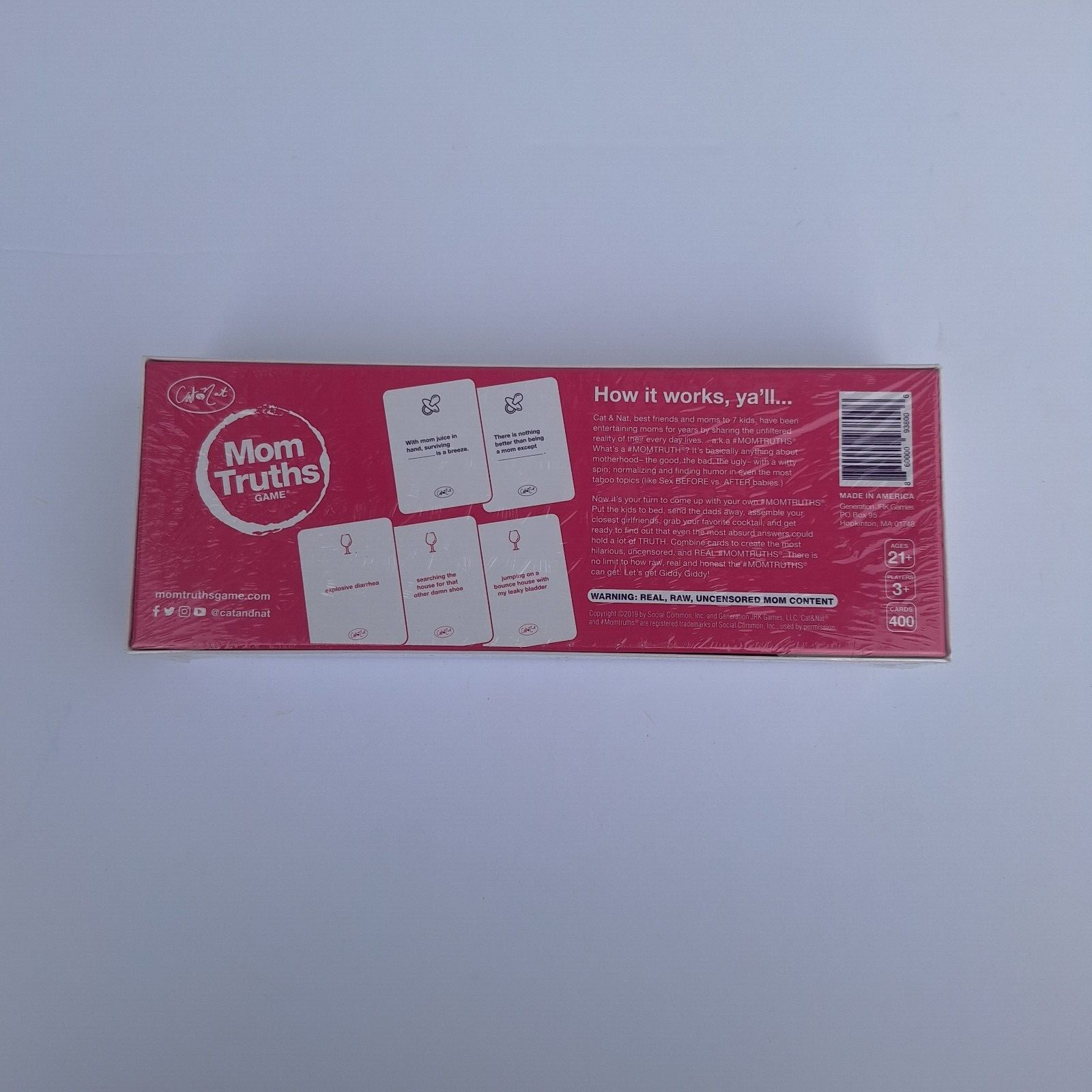 Mom Truths Party Game – The Only Raw and Uncensored Party Card Game – New
