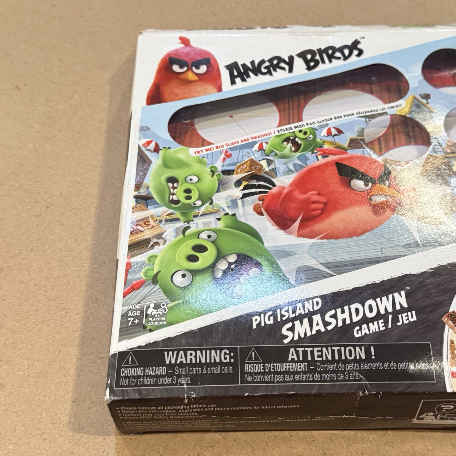 Angry Birds Pig Island Smash Down Game Spin Master 2016 Complete