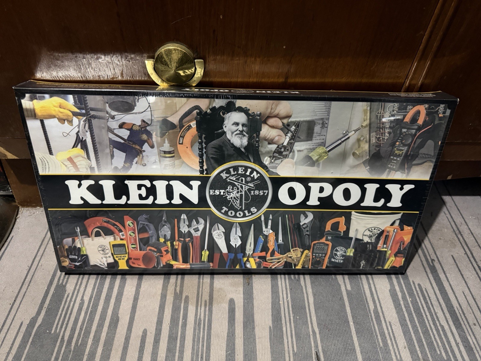 Klein Tools Klein-Opoly Board Game Limited Edition NEW Sealed- Small Tear