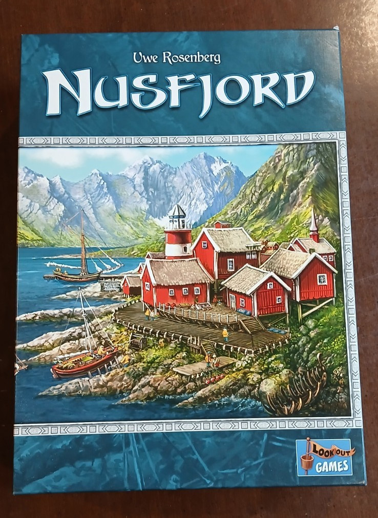 Lookout Games Nusfjord Board Game – 100% Complete – Pre-owned in Ex. Condition