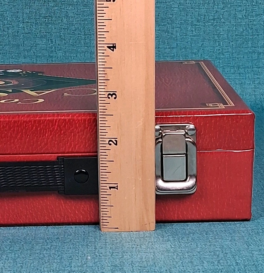 Complete Casino Roulette Travel Game w/ Case by Sterling Innovation NY